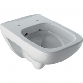 Geberit Renova Plan - Wall-mounted washdown toilet with Rimfree white without KeraTect