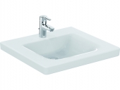 Ideal Standard CONNECT FREEDOM - Washbasin 600x555mm with 1 tap hole without overflow white with IdealPlus