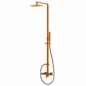 Steinberg Series 160 - Shower System with Thermostatic Mixer rose gold