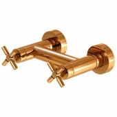 Steinberg Series 250 - Exposed 2-handle Shower Mixer with 1 outlet rose gold