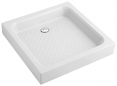 Villeroy & Boch O.novo - Shower tray rectangular 700x700 white with antislip