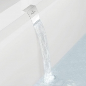 Villeroy & Boch - Water inlet integrated in the overflow for Squaro Edge 12