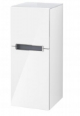 Villeroy & Boch Subway 2.0 - Side cabinet with 1 door & 1 drawer & hinges right 354x857x370mm glossy white/glossy white