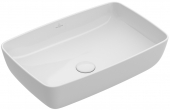 Villeroy & Boch Artis - Aufsatzwaschtisch 580 x 380 mm stone white mit CeramicPlus