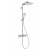 hansgrohe Crometta E - Shower System Showerpipe 240 1jet with Thermostatic Mixer chrome