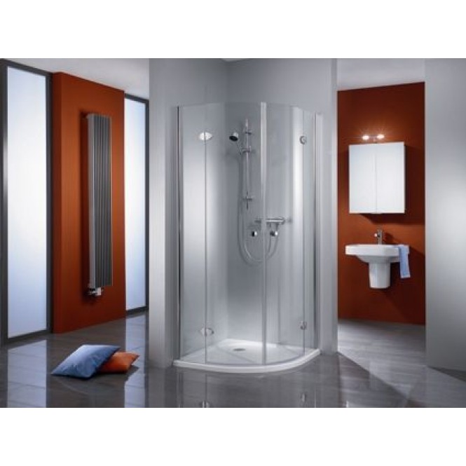 HSK - Circular shower quadrant, 4-piece, Premium Classic 800/900 x 1850 mm, 96 special colors, 50 ESG clear bright
