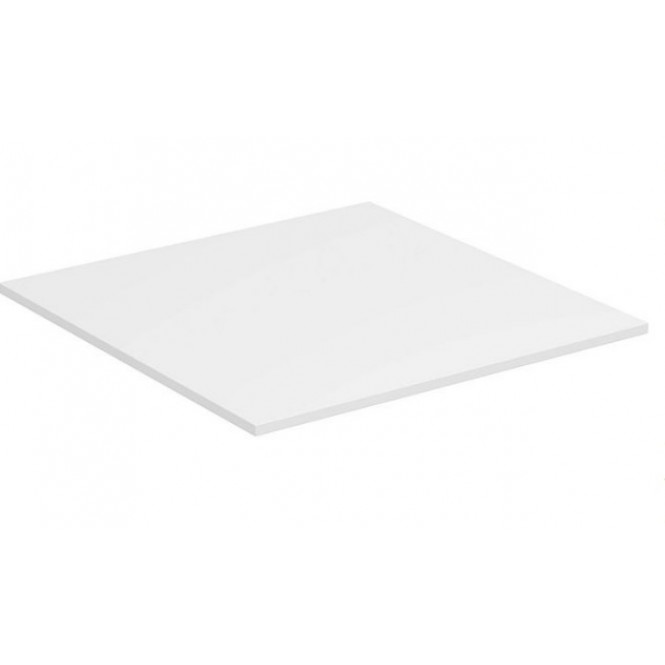 Ideal Standard Adapto - Holzplatte für den Unterbau 500 x 505 x 12 mm hochglanz weiß lackiert
