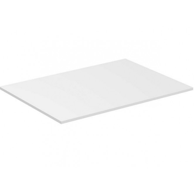 Ideal Standard Adapto - Holzplatte für den Unterbau 700 x 505 x 12 mm hochglanz weiß lackiert