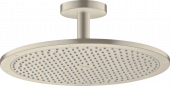 Hansgrohe Axor - Air 1jet plate overhead shower 350 with ceiling connector 100 mm