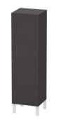 DURAVIT L-Cube - Medium unit with 1 door & hinges left 400x1320x363mm graphite super matt/graphite super matt