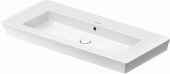 DURAVIT White Tulip - Washbasin for Furniture 1055x490mm without tap holes with overflow wit zonder WonderGliss