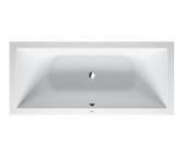 Duravit DuraSquare - Badewanne 1800 x 800 mm Einbauversion weiß