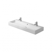 DURAVIT Vero - Washbasin for Furniture 1200x470mm with 2 tap holes with overflow wit zonder WonderGliss