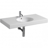 Geberit Preciosa II - Washbasin for Furniture 600x500mm without tap holes without overflow wit con KeraTect