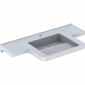 Geberit Renova Comfort - Washbasin 1020x550mm with 1 tap hole without overflow wit without KeraTect