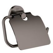 Grohe Essentials - WC-Papierhalter mit Deckel hard graphite
