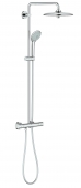 Grohe Euphoria System 260 - Duschsystem mit Thermostatbatterie chrom