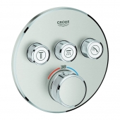 GROHE Grohtherm SmartControl - Thermostat fitting met thermostaatmengkraan supersteel