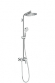 Hansgrohe Crometta - Showerpipe S 240 Einhebelmischer chrom