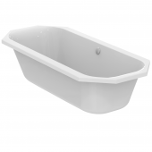 Ideal Standard Tonic II - Achteck-Badewanne mit Ablauf 1800 x 800 x 480 mm weiß