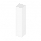 Keuco Edition 90 - Tall cabinet with 1 door & hinges left 400x1850x385mm white matt/white matt