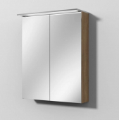 Sanipa Reflection - Melamin-Spiegelschrank MALTE 750x600x149 eiche-kansas