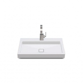 Alape AB - Countertop Washbasin for Console 700x460mm with 1 tap hole without overflow hvid without Coating