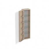 Alape HS - Tall cabinet with 1 door & hinges left 400x1600x319mm oak light/light oak decor