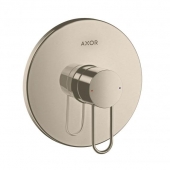 AXOR Uno - Indbygget Et-grebs brusearmatur til 1 forbruger brushed nickel