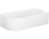 BETTE Lux Oval V Silhouette - Bathtub 1750 x 800mm hvid
