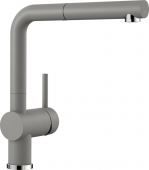 Blanco Linus-S - Küchenarmatur Silgranit-Look Hochdruck alumetallic