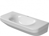 Duravit DuraStyle - Handwaschbecken 500 mm ohne Überlauf ohne Hahnloch weiß WonderGliss