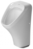 Duravit DuraStyle - Urinal Zulauf von hinten für Batterieanschluss mit Fliege weiß HygieneGlaze