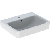 Geberit Renova Plan - Håndvask 550x440mm with 1 tap hole with overflow hvid without Coating