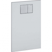 Geberit AquaClean - Design Plate for WC white / chrome