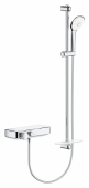 GROHE Grohtherm SmartControl - Aufputz-Duschthermostat für 1 Verbraucher und mit Brausegarnitur 900 mm chrom