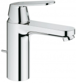 GROHE Eurosmart Cosmopolitan - Et-grebs håndvaskarmatur M-Size med EnergySafe med bundventil chrom