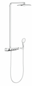 GROHE Rainshower SmartControl - Duschsystem SmartControl 360 DUO mit Thermostatarmatur chrom / mondweiß