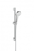 Hansgrohe Croma Select S - 1jet Shower Set 0,65m weiß / chrom 