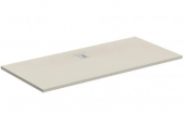 Ideal Standard Ultra Flat S - Rechteck-Brausewanne Ablauf mittig 1700 x 700 x 30 mm sandstein