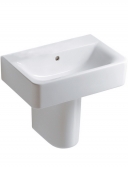 Ideal Standard Connect - Washbasin for Furniture 500x360mm without tap holes with overflow hvid with IdealPlus