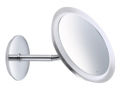 Keuco Bella Vista - Cosmetic mirror 3x magnification with lighting chrom