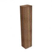 Keuco Edition 400 - Tall Cabinet with 1 door & hinges right 350x1769x300mm walnut/walnut