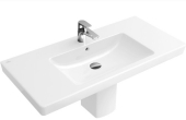 Villeroy & Boch Subway 2.0 - Washbasin for Furniture 800x470mm with 1 tap hole with overflow hvid med CeramicPlus