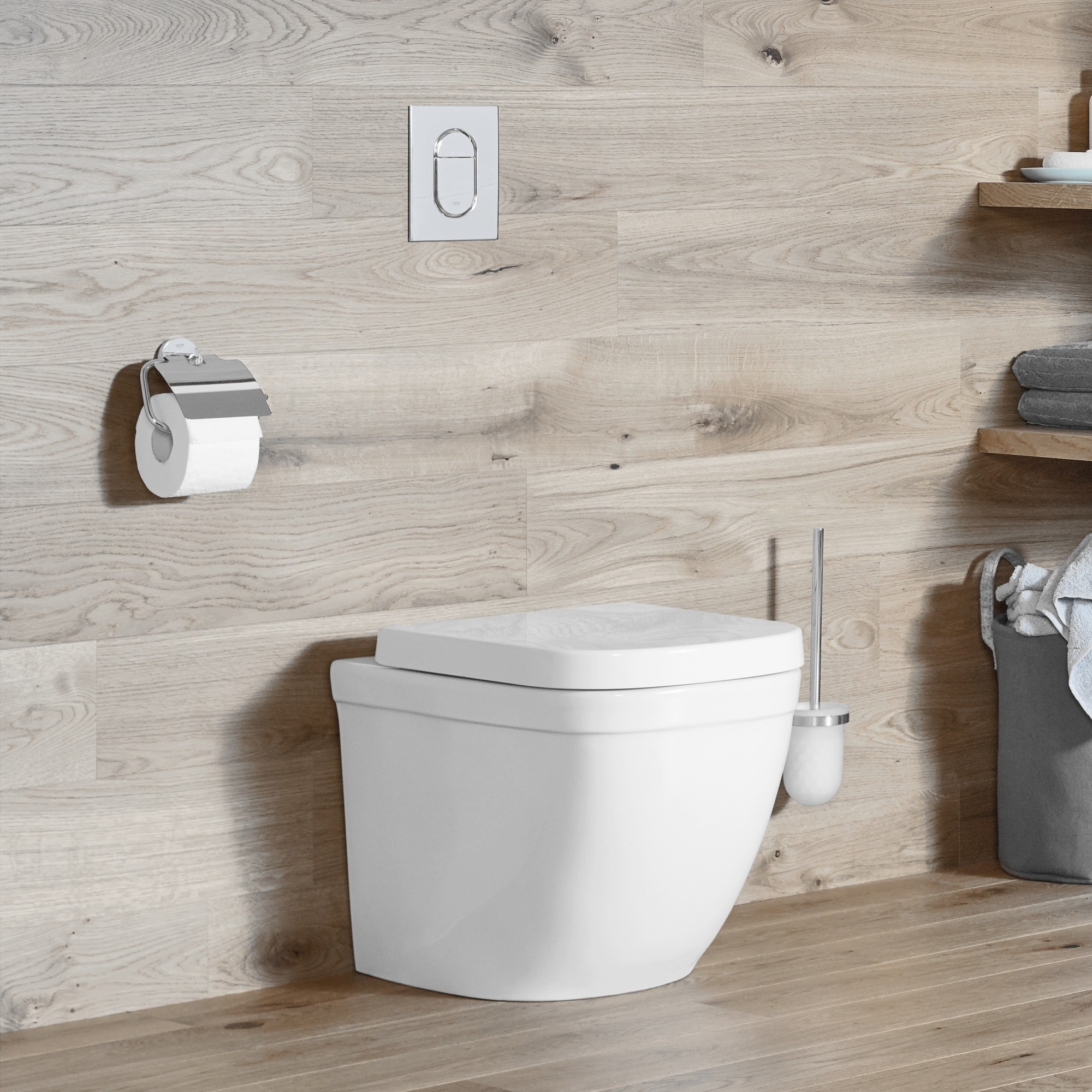 duidelijkheid marge Grijpen GROHE Euro Ceramic Floorstanding washdown toilet without flushing rim |  xTWOstore