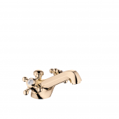 Dornbracht Madison - Tvättställsblandare tvågrepps XS-Size med bottenventil brass