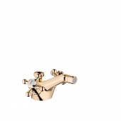 Dornbracht Madison - Bidéblandare tvågrepps med bottenventil brass