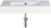 Alape WT - Washbasin 800x405mm without tap holes with overflow vit without Coating