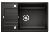 Blanco ZIA - Küchenspüle XL 6 S Compact SILGRANIT mit Ablauffernbedienung reversibel schwarz
