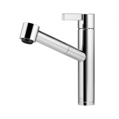 Dornbracht Eno - Single lever kitchen mixer with pull-out spray krom